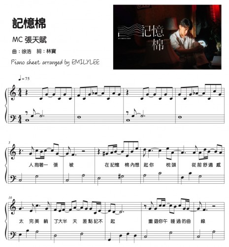 記憶棉 - MC 張天賦 - 簡易版